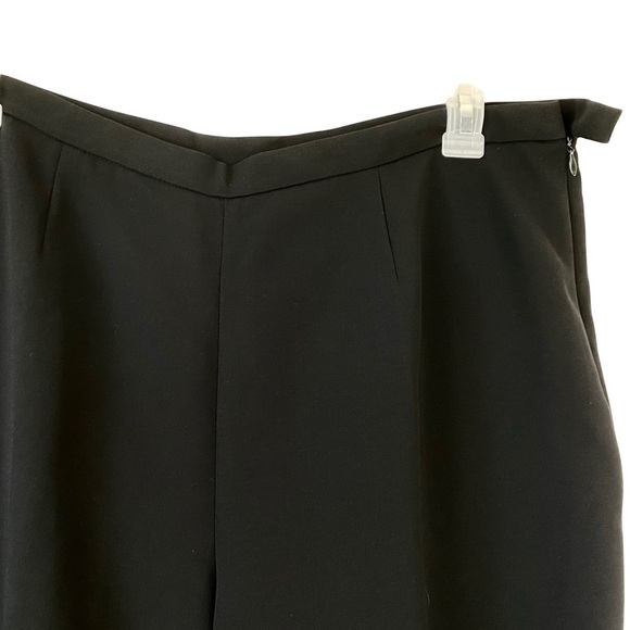 Le Suit Separate Dress Slacks Black Polyester Fully Lined Size 16 - Picture 5 of 12